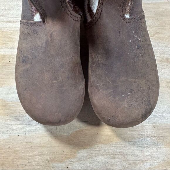 Sanita Cowhide Clog Boots Women’s Size 11 - Picture 3 of 6